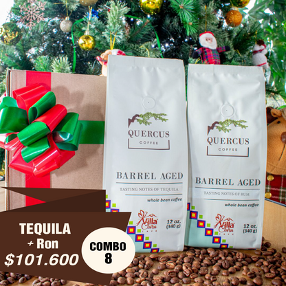 Combo Navidad Tequila + Ron